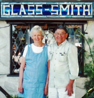 Founders Kathleen and Arnold Smith at Glass-Smith